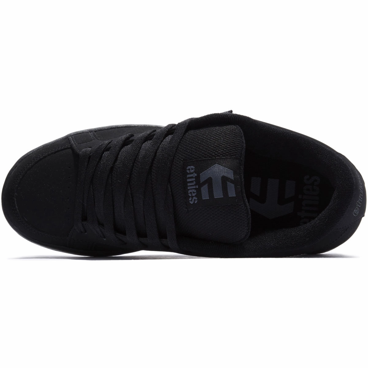 Mesh Panel Etnies Kingpin Shoes - Black/Black