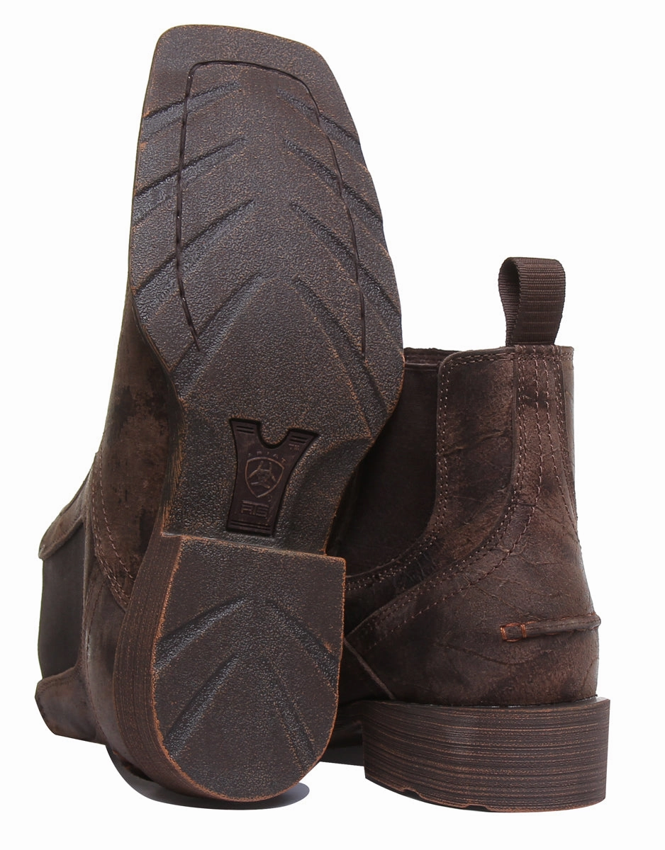 Mesh Upper Ariat Mid Town Rambler In Stone