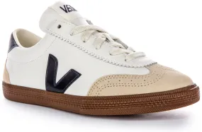 Veja Volley In White Navy For Men Comfort Balance Daily Activity