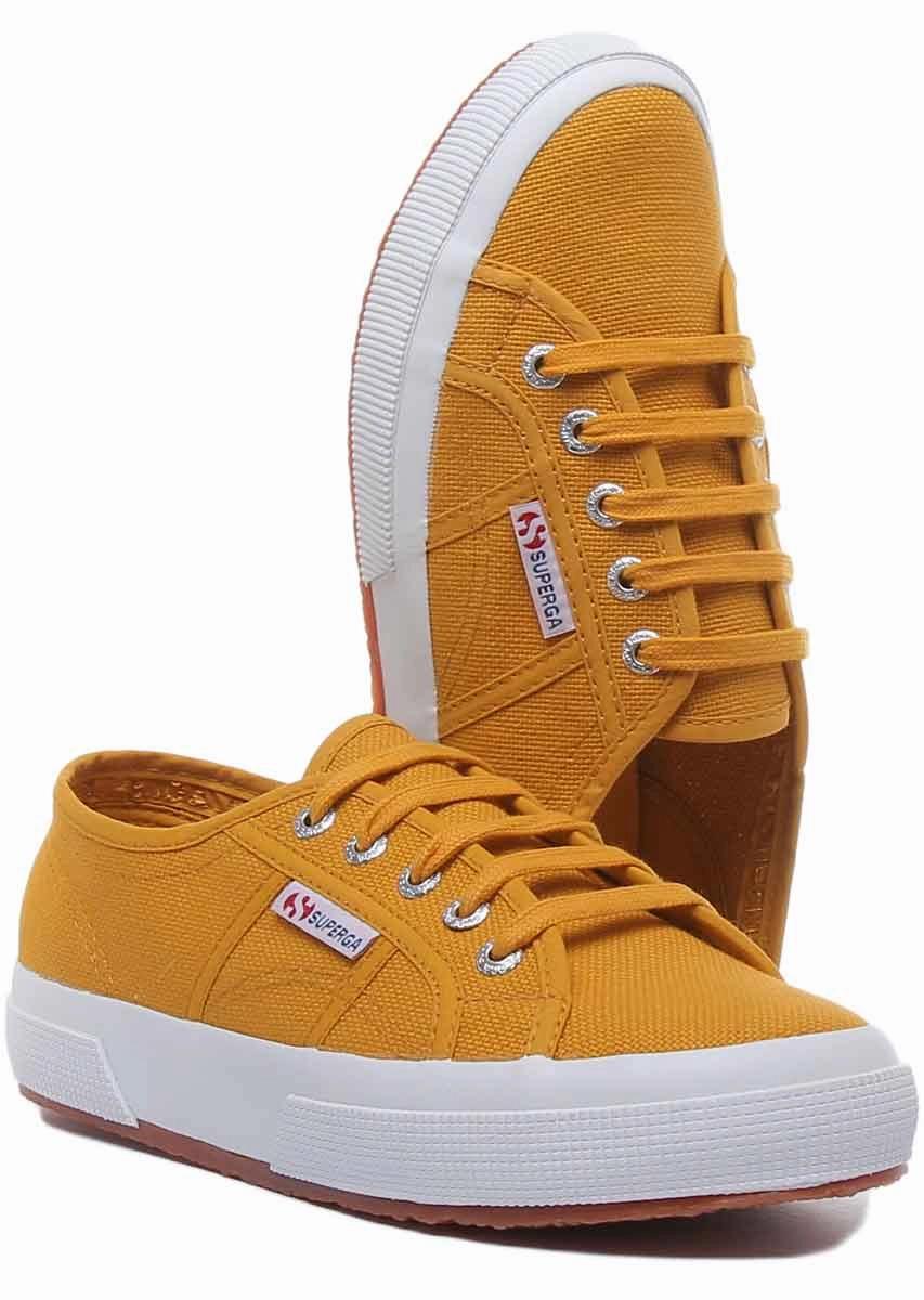Midfoot Support Superga 2750 Cotu In Yellow