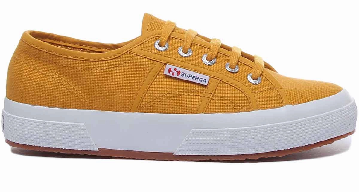 Midfoot Support Superga 2750 Cotu In Yellow