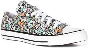 Converse Chuck Taylor All Star A14981C In Flower Print Easy To Clean