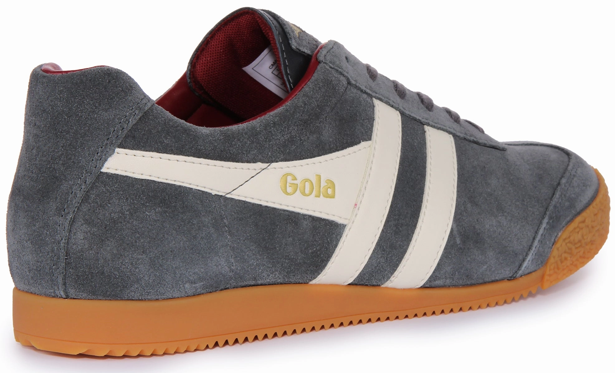 Midsole Comfort Gola Classics Harrier In Dark Grey For Men