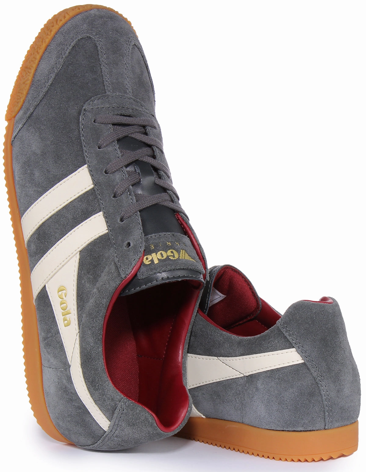 Midsole Comfort Gola Classics Harrier In Dark Grey For Men