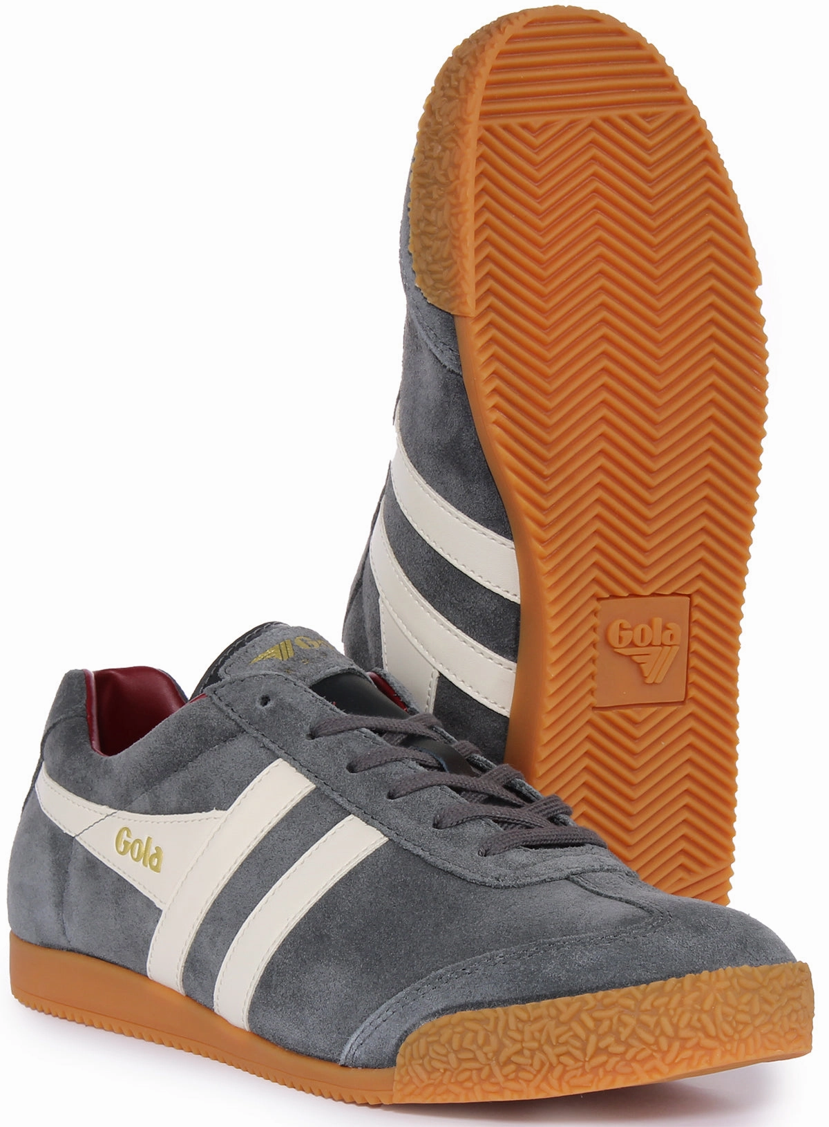 Midsole Comfort Gola Classics Harrier In Dark Grey For Men