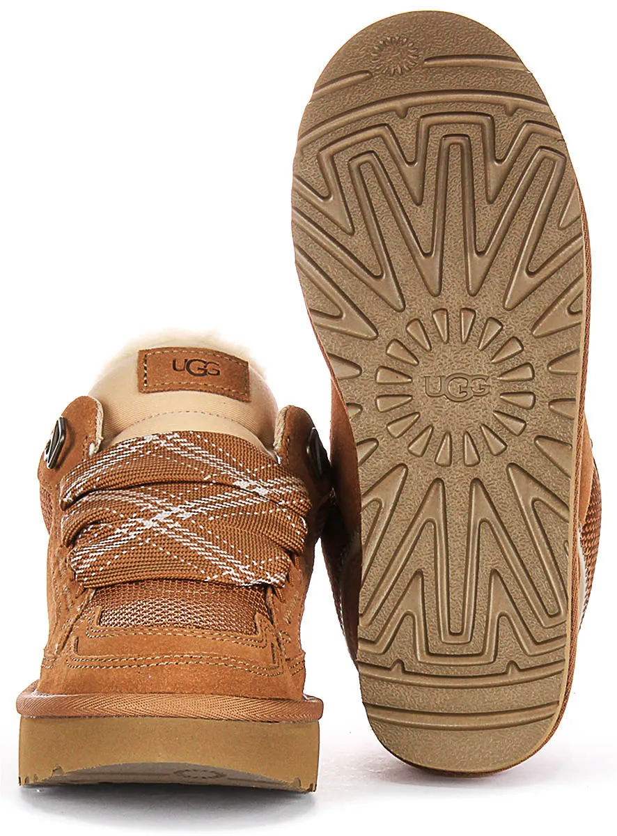 Minimal Bulk Ugg Australia Lowmel In Chestnut For Women