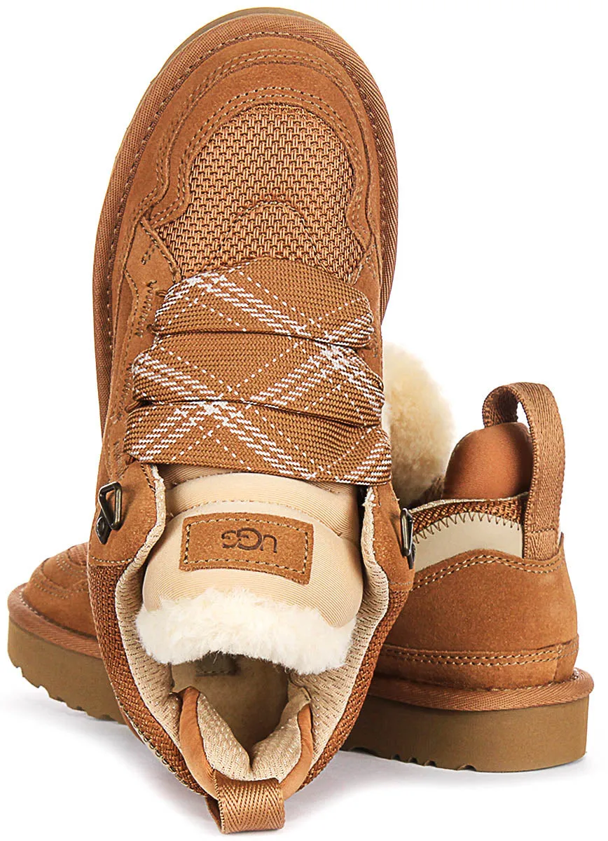 Minimal Bulk Ugg Australia Lowmel In Chestnut For Women