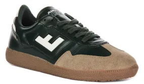 Ideal for movement drills and fast-paced agility work Casual Fitness Flamingos Life Burela Slim In Green Sneakers