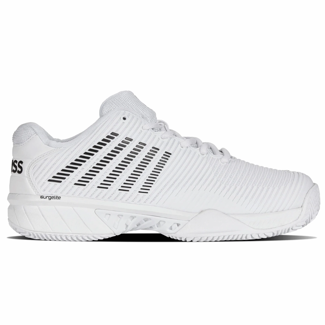 Minimal Power K Swiss Hypercourt Express 2 HB Men Tennis Shoes - White/Black