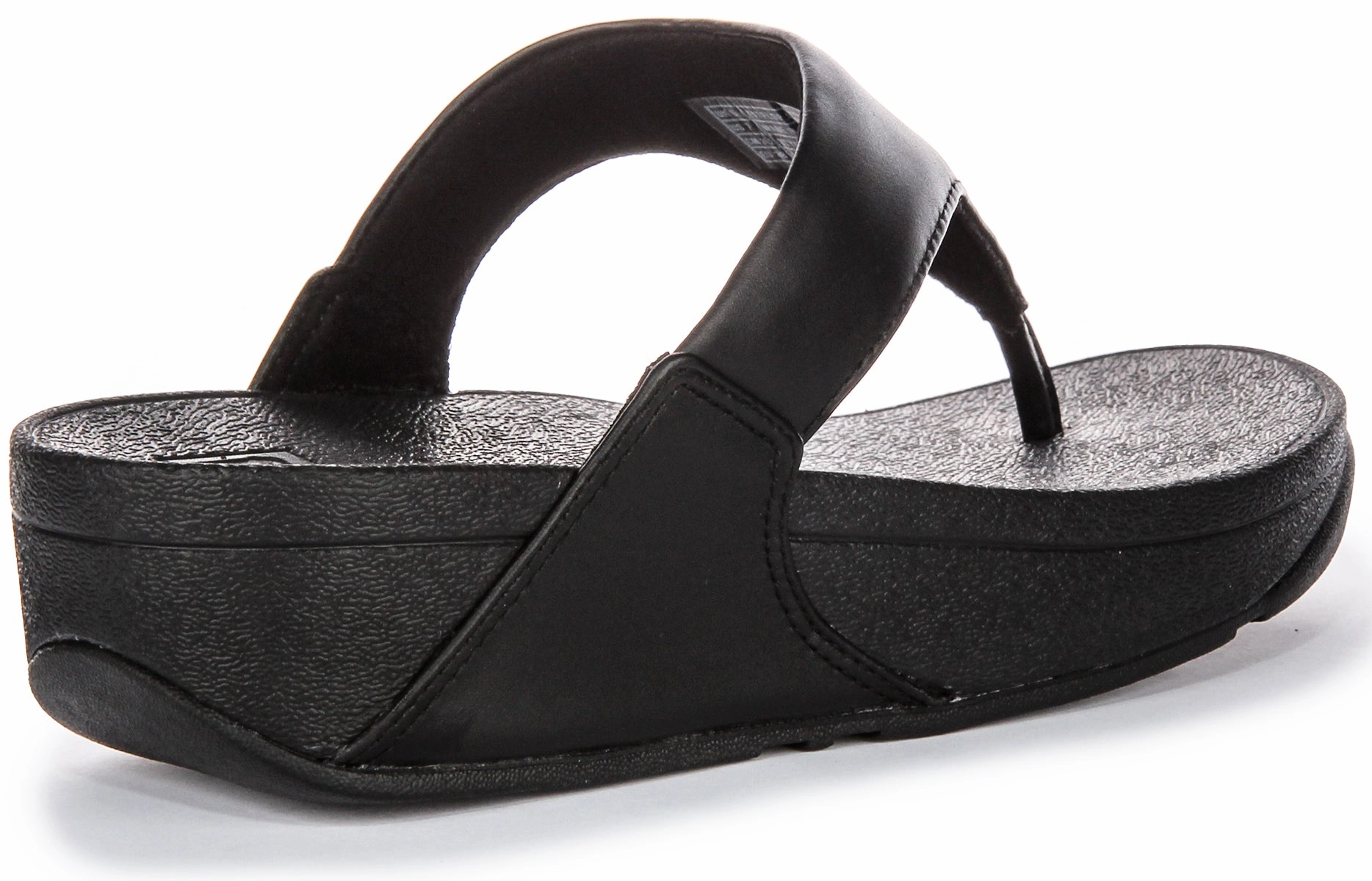 Minimal Weight Fitflop Lulu Leather In Black For Women