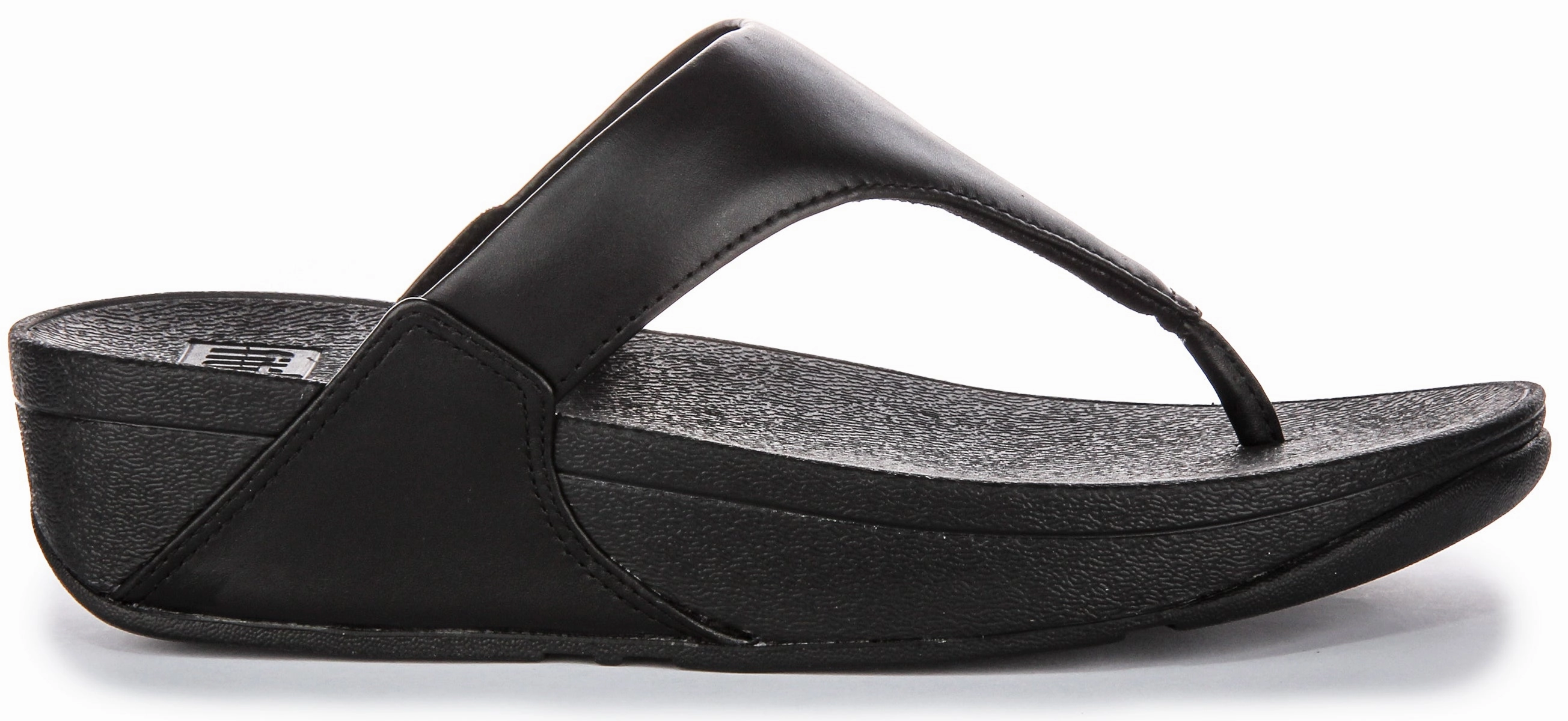Minimal Weight Fitflop Lulu Leather In Black For Women