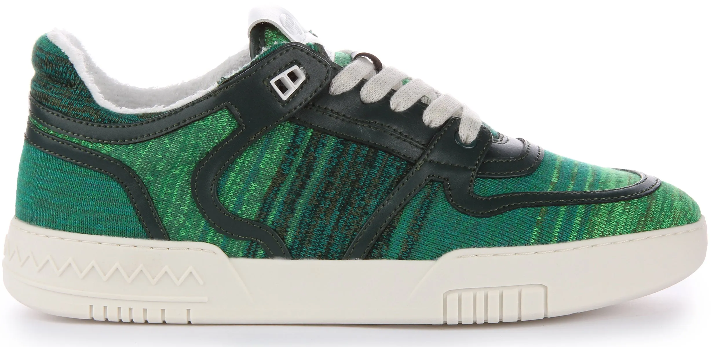 Missoni Lace Up Trainers In Green Durable touch