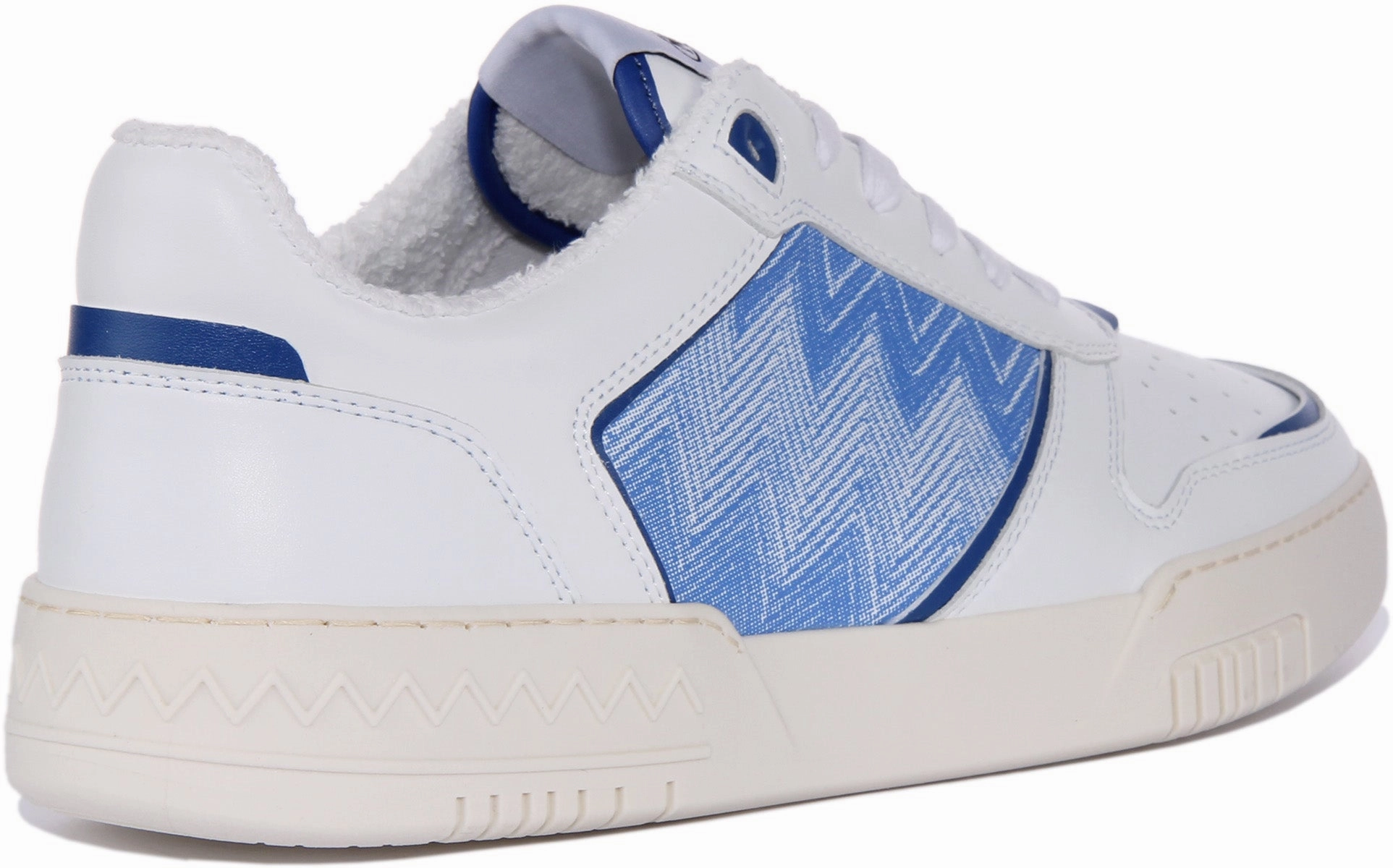 Missoni Shmibnl In White Blue Firm Grip