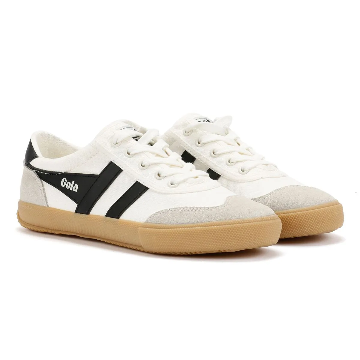 Cross Fit Gola Badminton Women's Off White/Black Trainers
