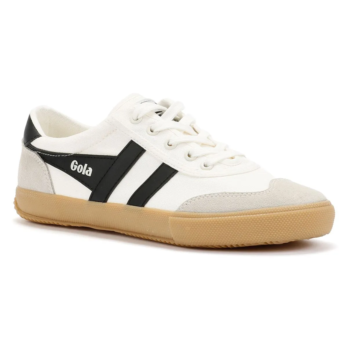 Mobility Boost Gola Badminton Women's Off White/Black Trainers
