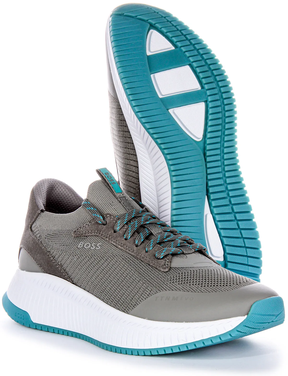 Mobility Tech Boss Ttnm Evo Slon In Grey Blue For Men