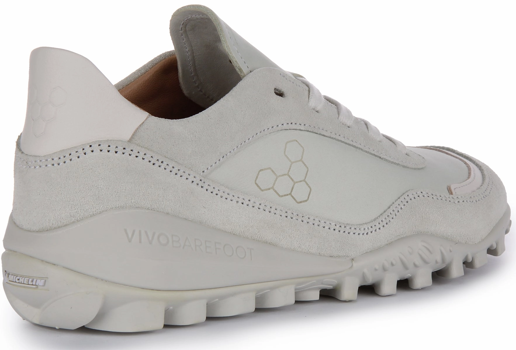Mobility Fit Vivobarefoot Novus X Michelin Sole In White For Women