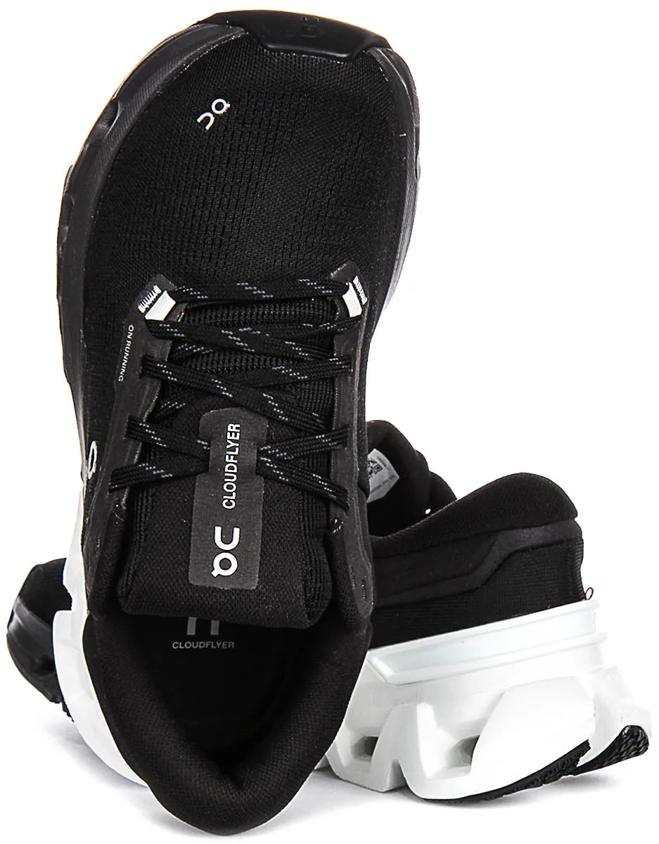 Modern On Running Cloudflyer 5 In Black White For Women