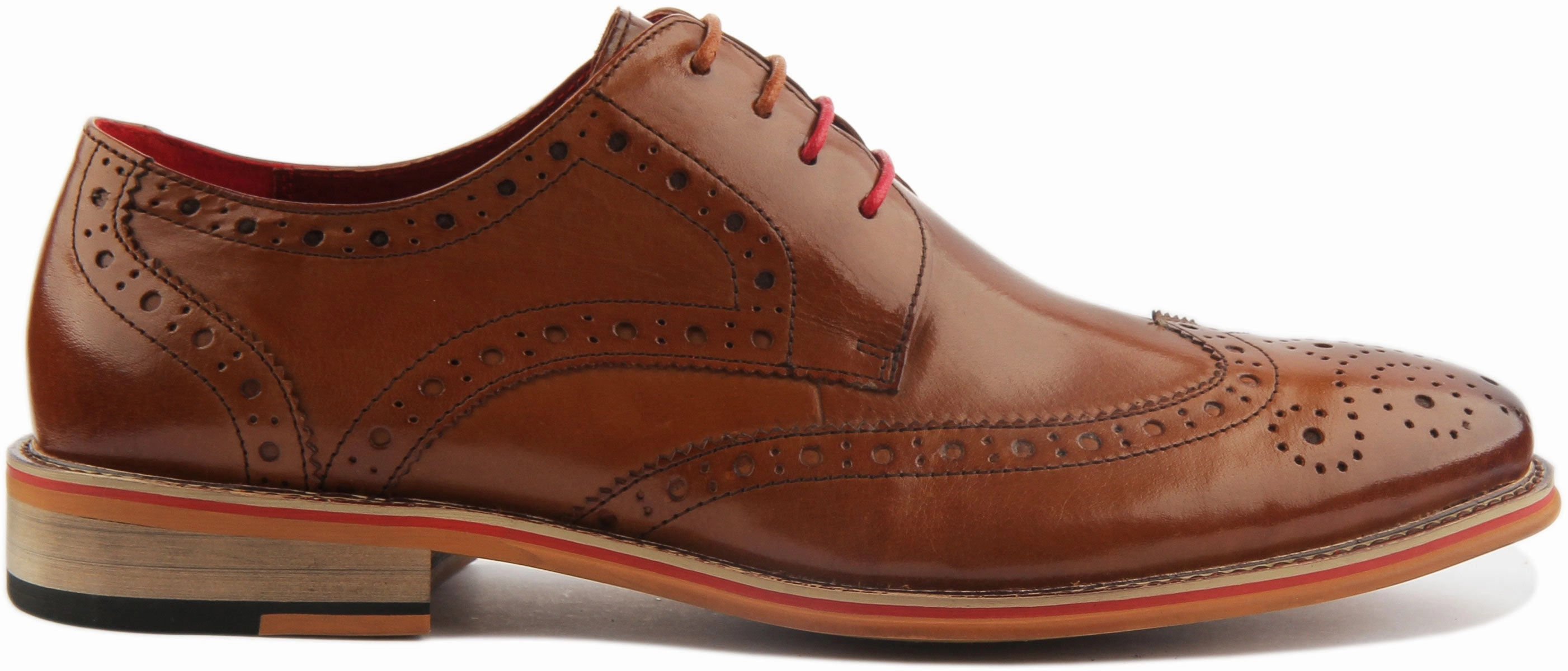 Modern Classic Step Justin Reece England Dover In Brown