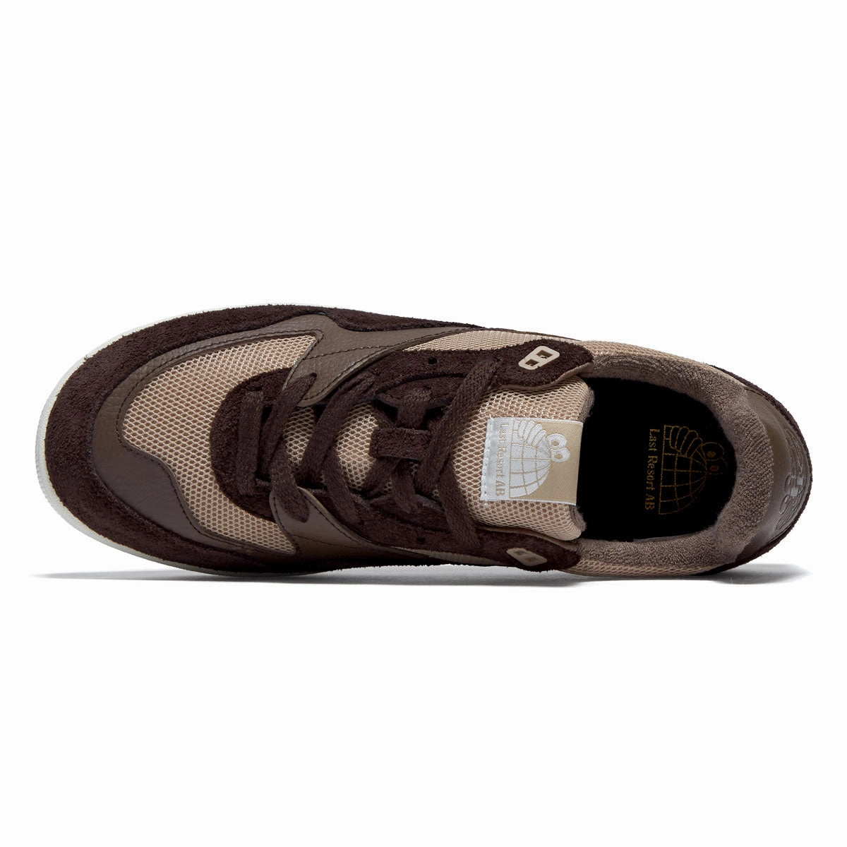 Modern Comfort Last Resort AB CM002 Suede Lo Shoes - Pine Cone/White