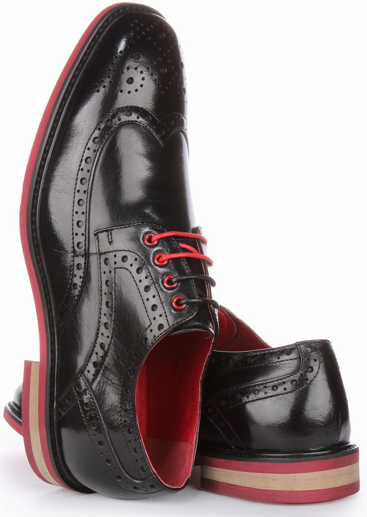 Modern Edge Justinreess England James In Black Red For Men