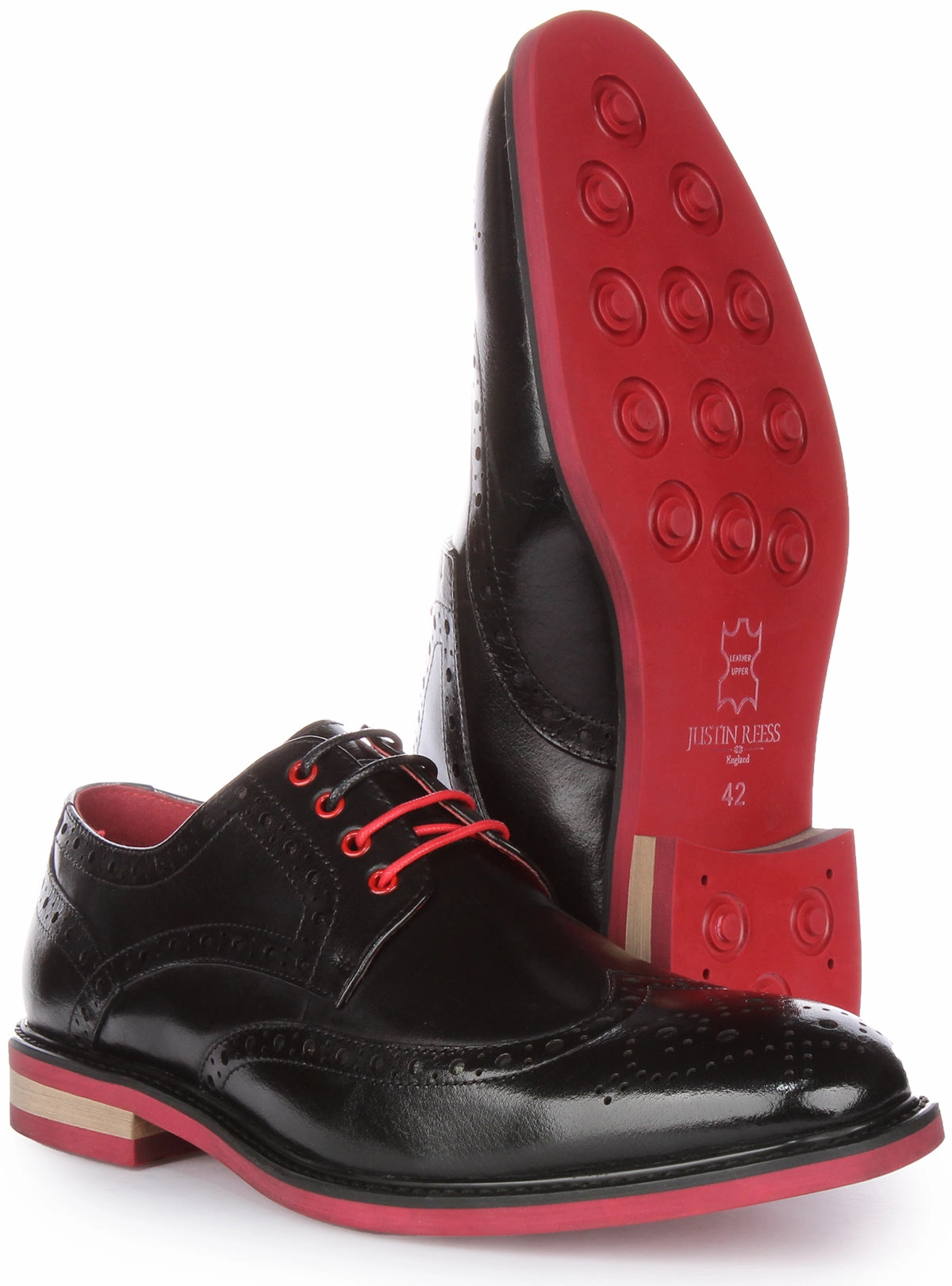 Modern Edge Justinreess England James In Black Red For Men