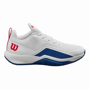 Wilson Rush Pro Lite Men Tennis Shoes - White/Blue