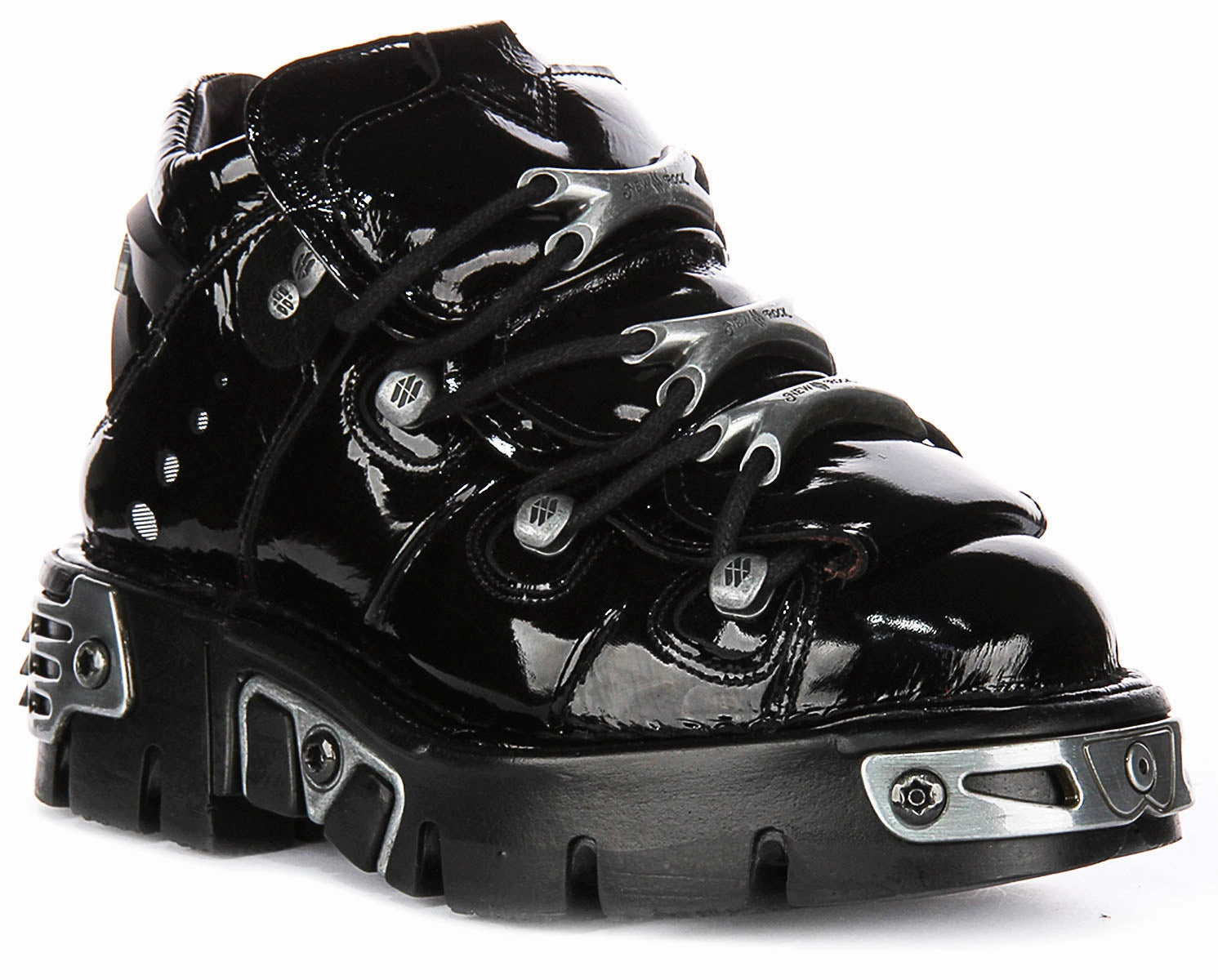 Sport Move Minimalist Design Newrock 106 Reactor In Black Patent