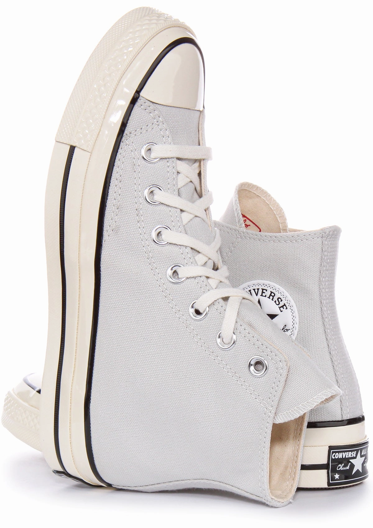 Modern Step Move Glide Converse Chuck 70s Hi A06526C In Light Grey
