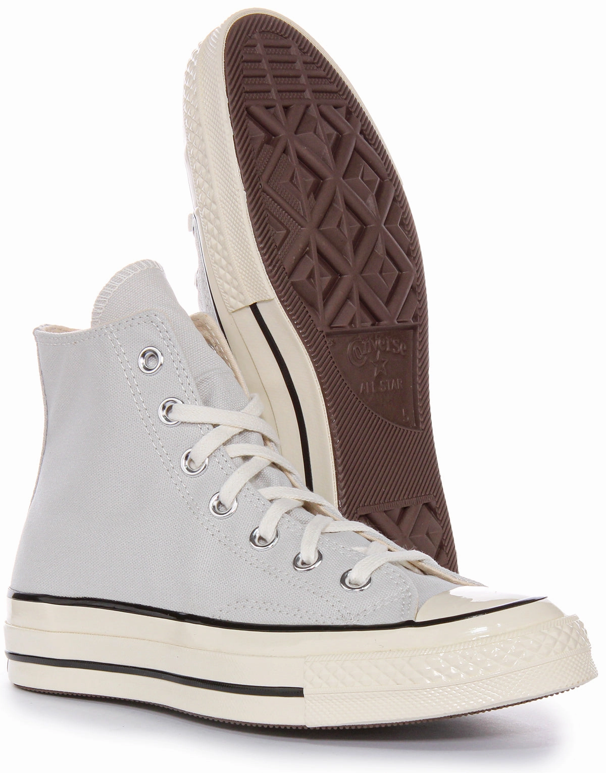 Modern Step Move Glide Converse Chuck 70s Hi A06526C In Light Grey