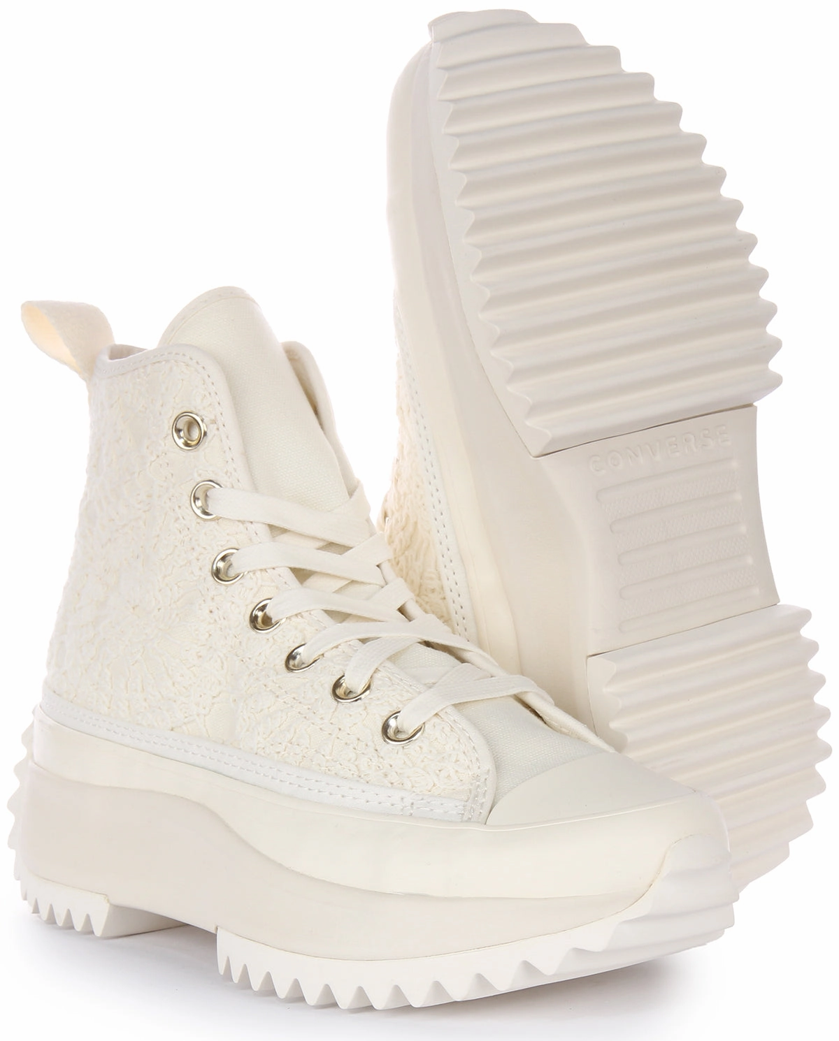 Modern Step-On Glide Converse Run Star Hike Daisy Cord A06113C In Natural