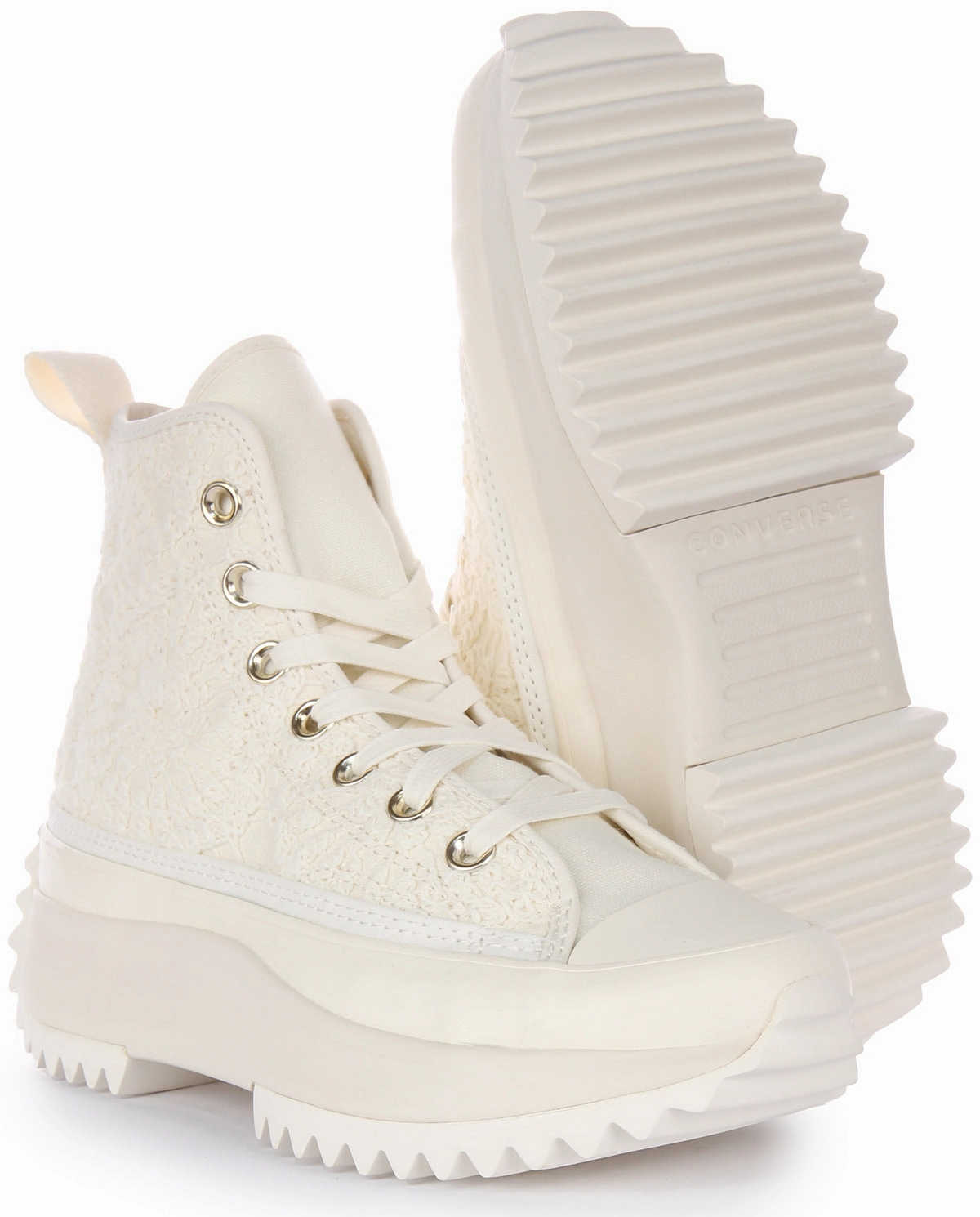 Modern Step-On Glide Converse Run Star Hike Daisy Cord A06113C In Natural