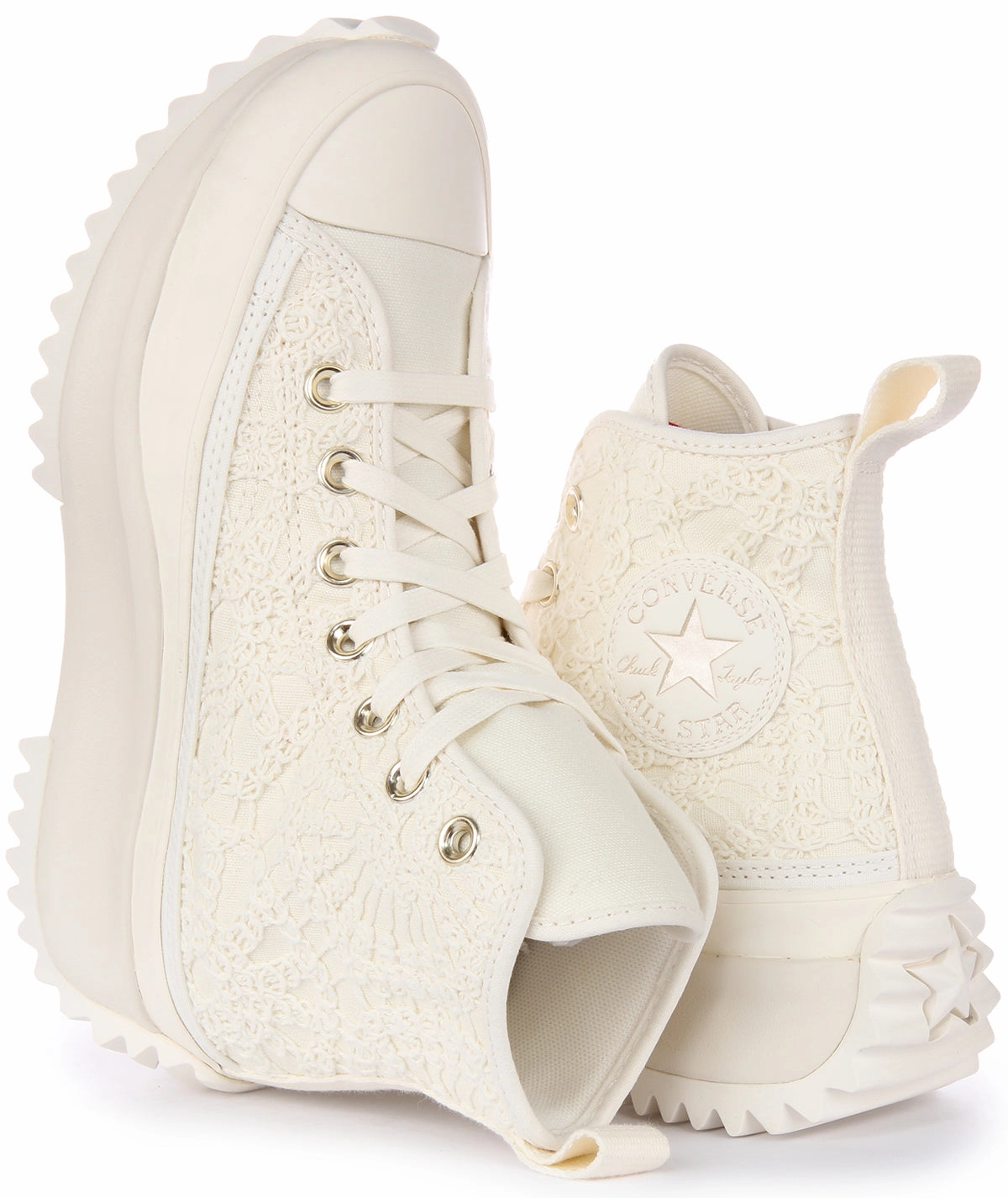 Modern Step-On Glide Converse Run Star Hike Daisy Cord A06113C In Natural