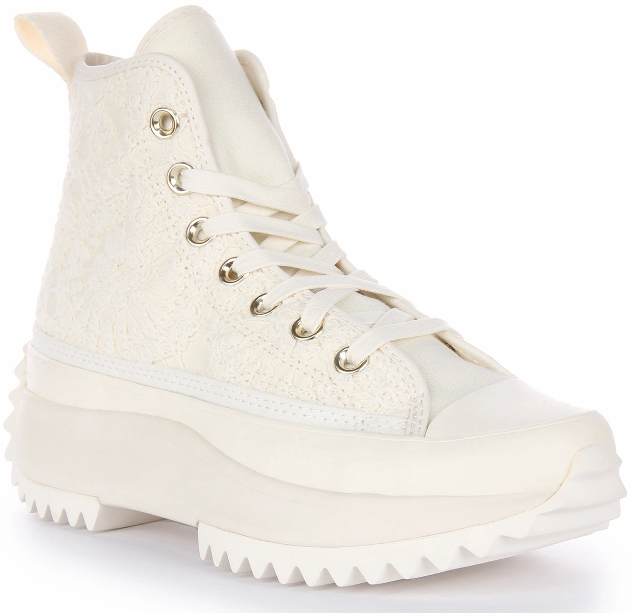 Active Design Pastel tone Converse Run Star Hike Daisy Cord A06113C In Natural