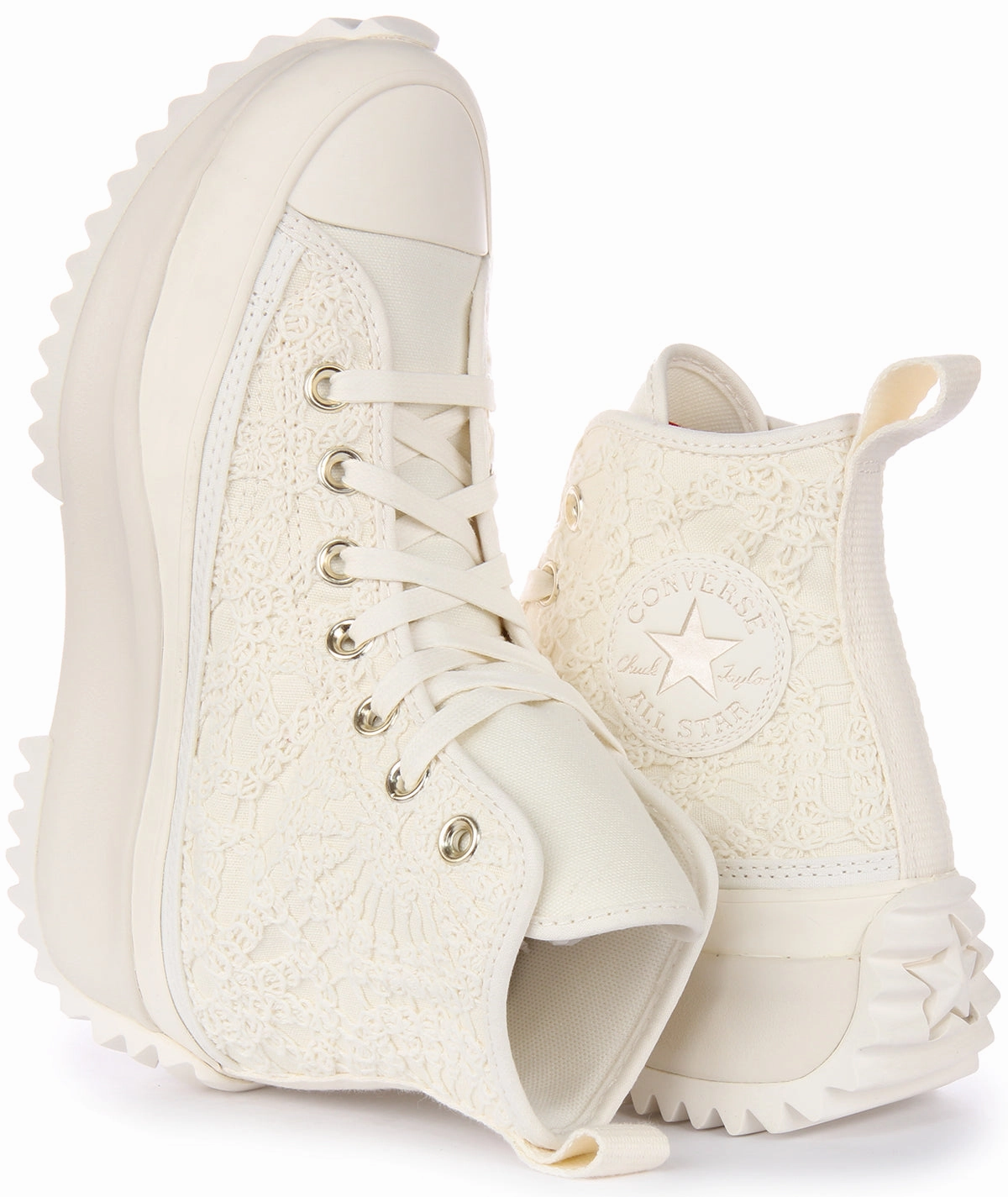 Modern Step-On Glide Converse Run Star Hike Daisy Cord A06113C In Natural