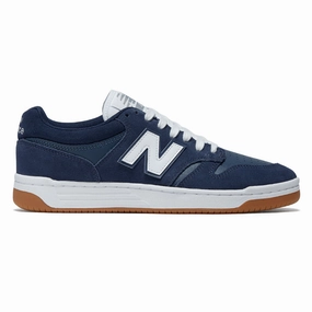 Street Leisure High Quality New Balance 480 Shoes - Navy/White