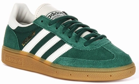 running for team building amateurs Adidas Handball Spezial In Green For Women