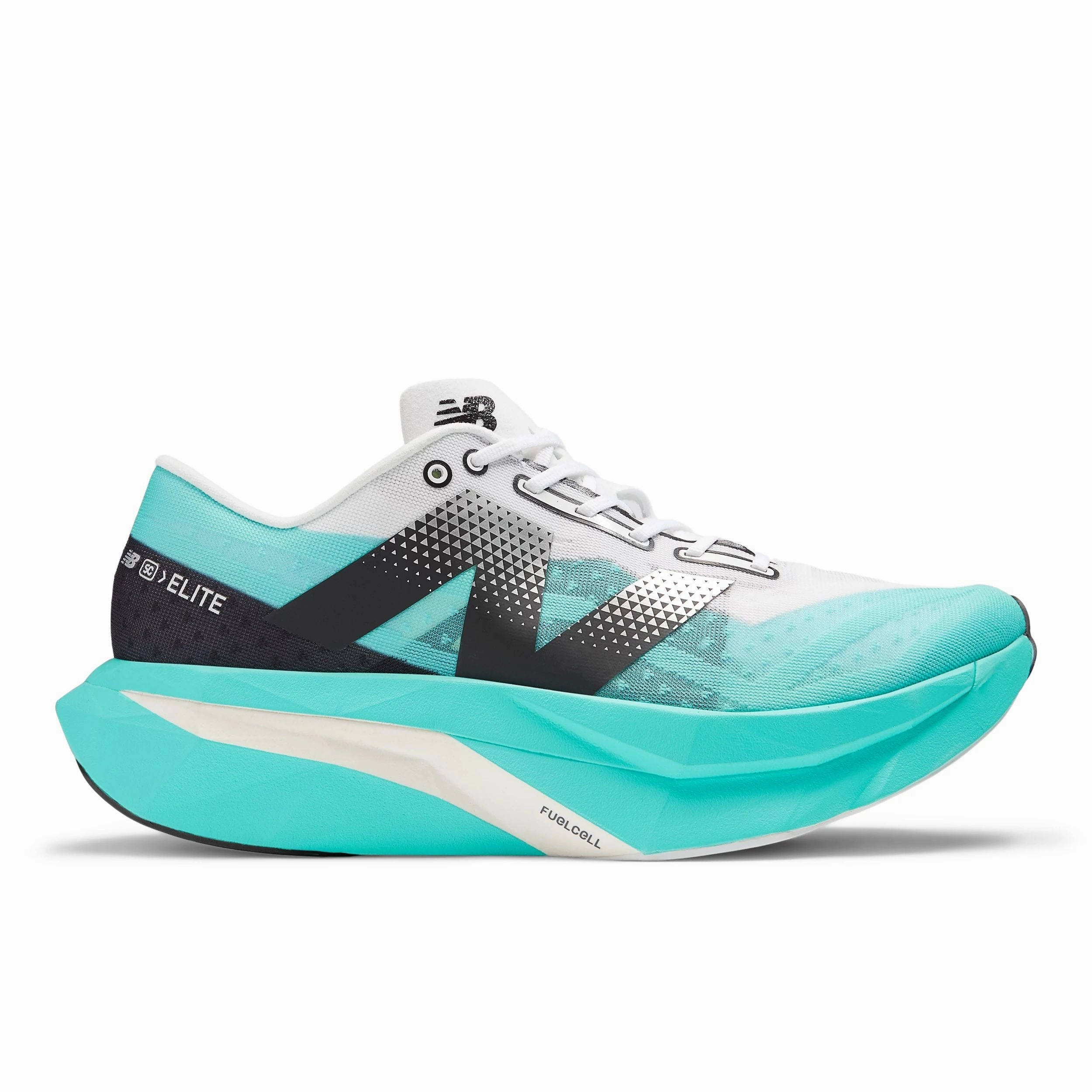 Moisture Wicking System Design W New Balance Fuelcell SC Elite v4 Cyber Jade