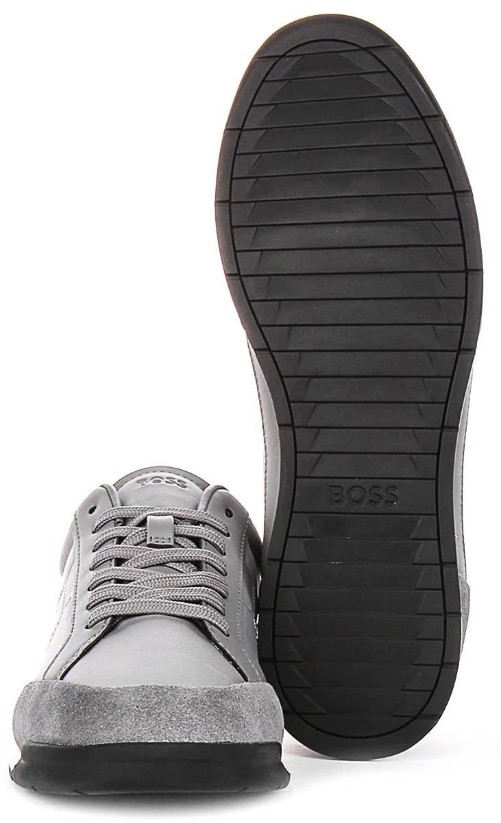 Molded Outsole Boss Nitan Low Profile In Grey For Men
