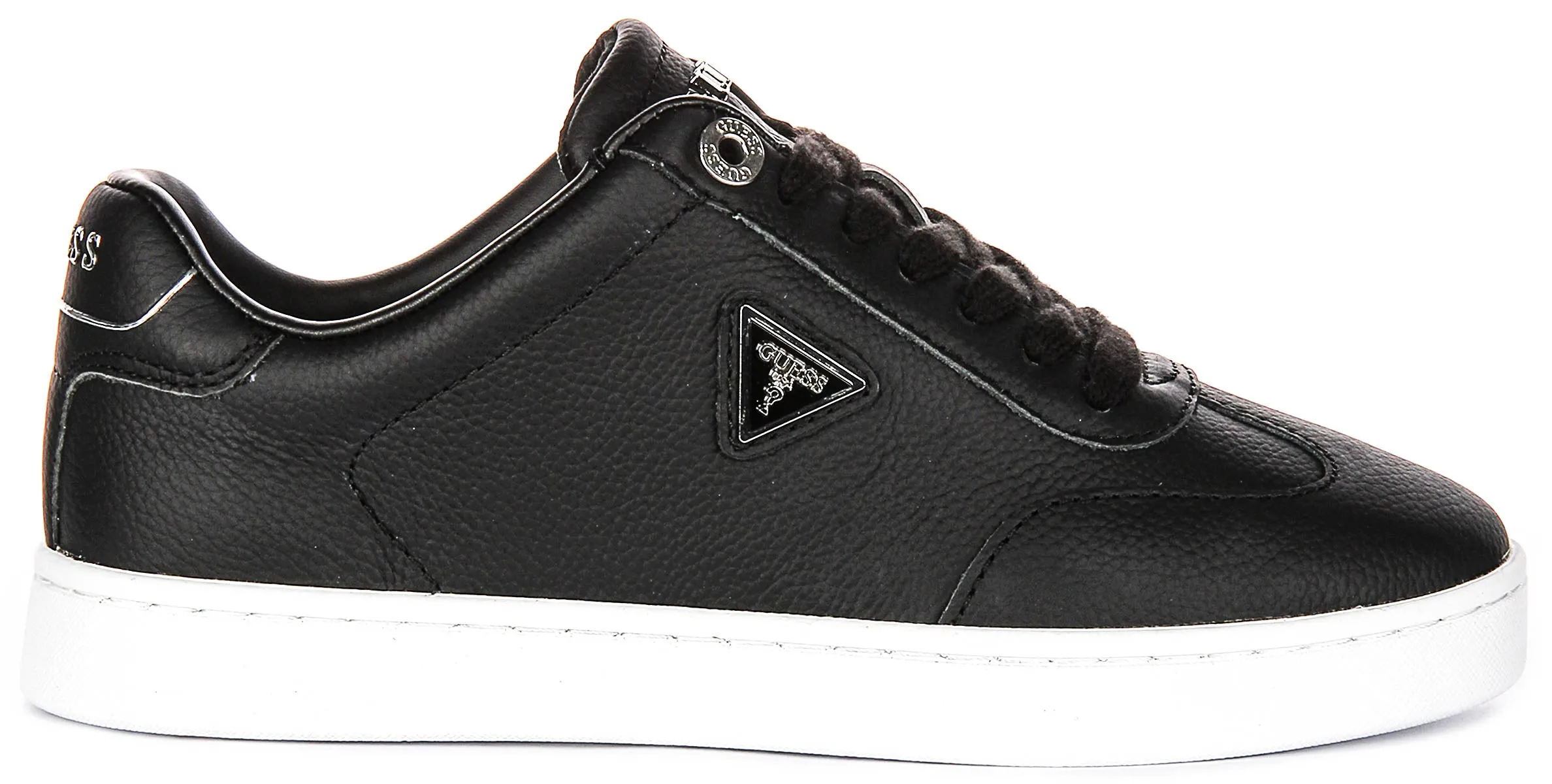 Motion Lock Guess Jazlie Retro Sneaker In Black for Women