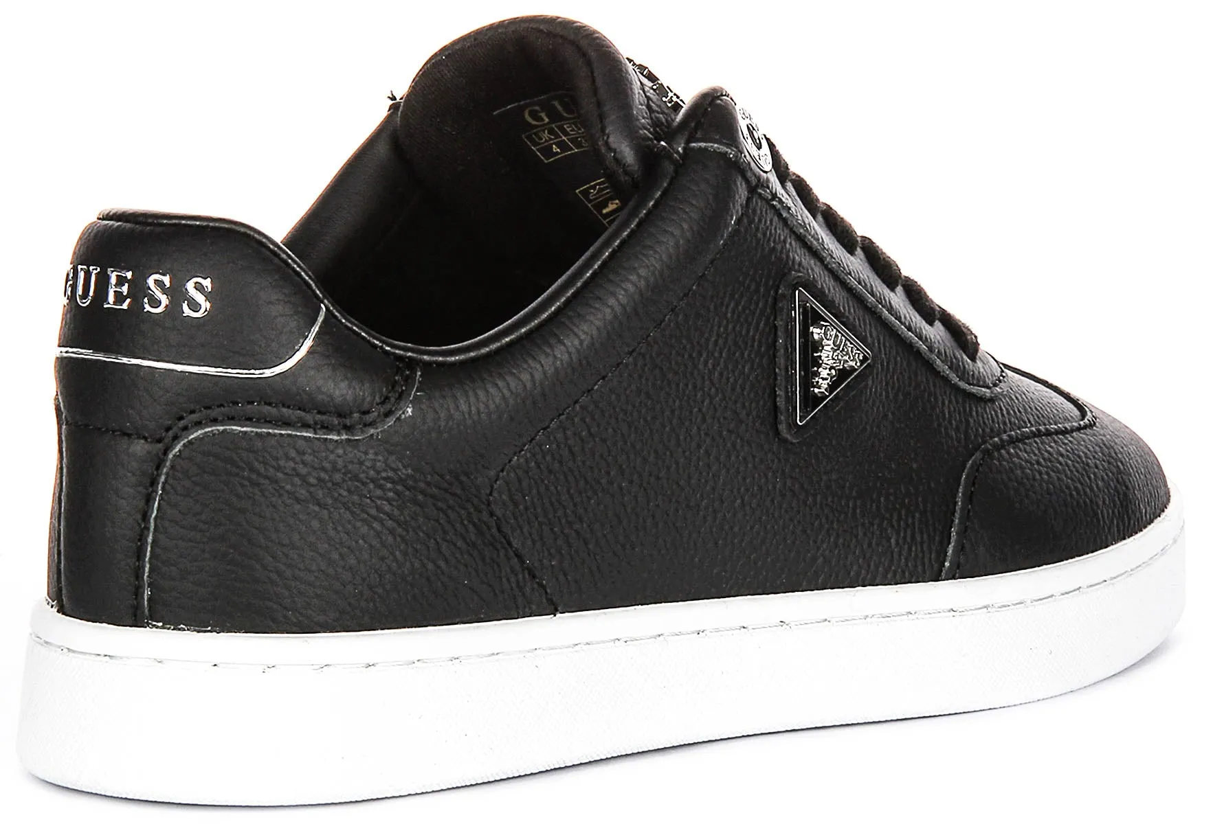 Motion Lock Guess Jazlie Retro Sneaker In Black for Women