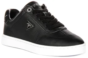 Toe guards add resilience to high-wear areas Guess Jazlie Retro Sneaker In Black for Women