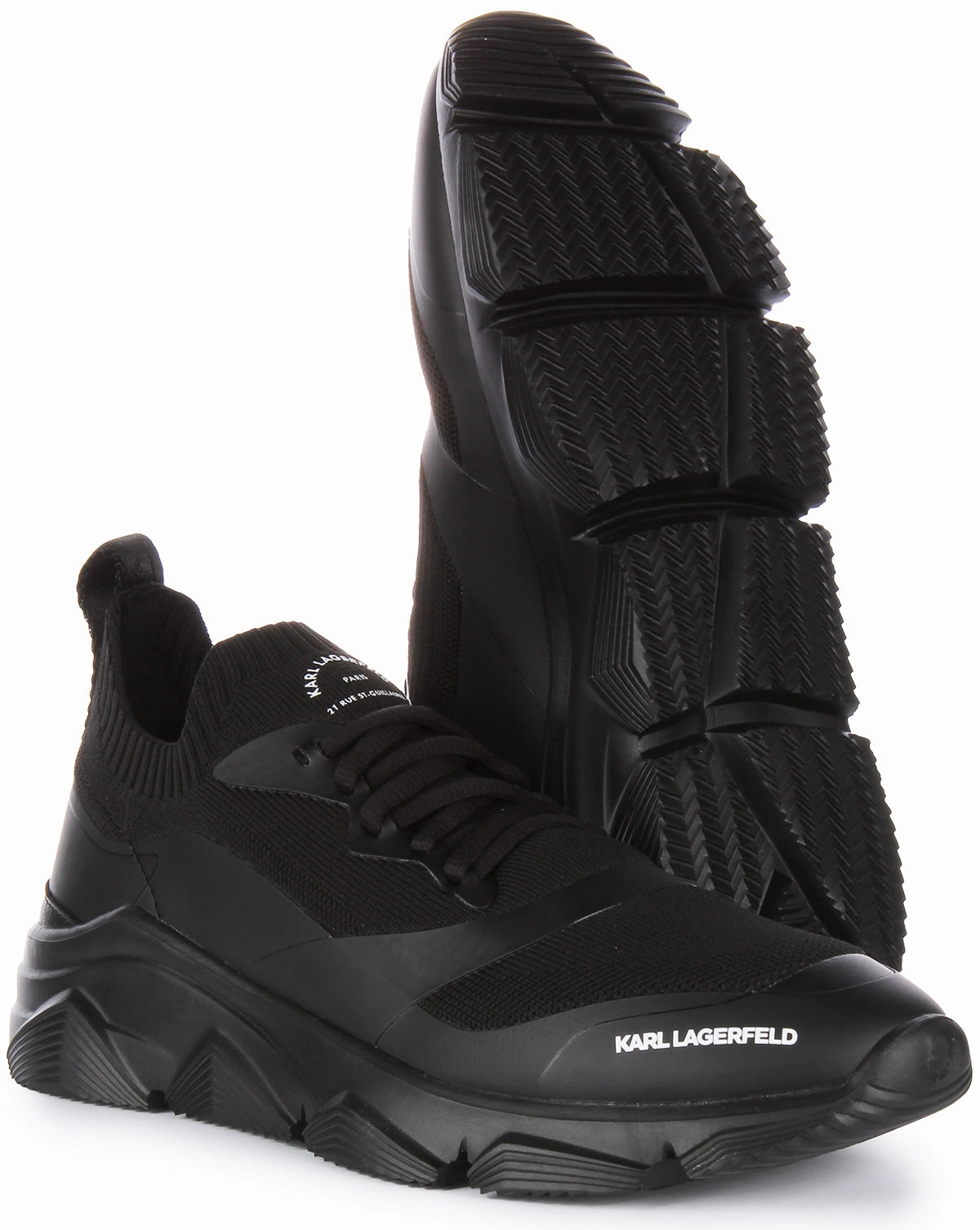 Motion Flex Karl Lagerfeld Verger Maison In Black For Men