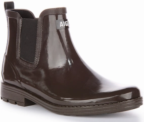 Aigle Carville 2 In Cocoa For Women Off Road Walk Supportive Boots