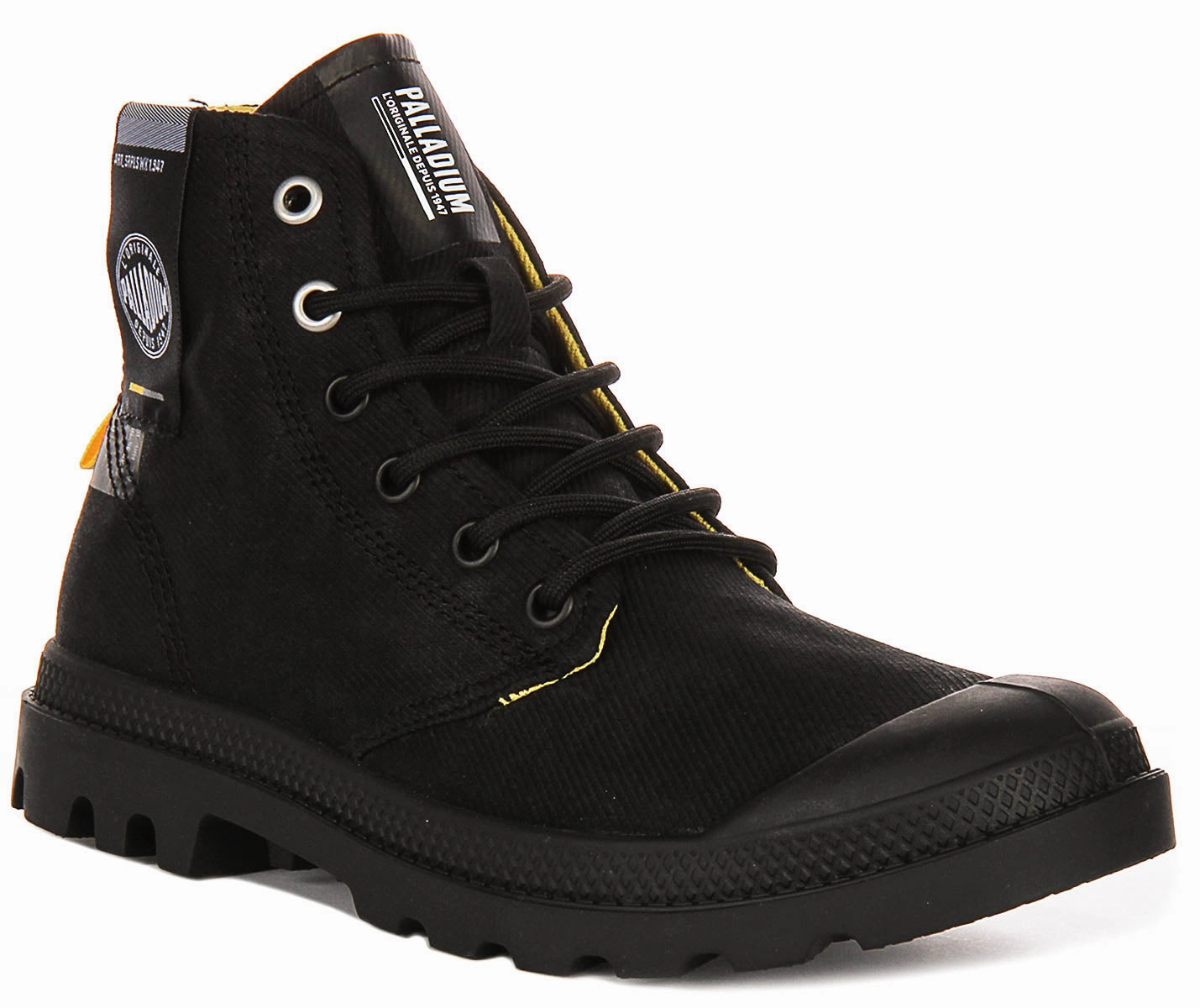 Palladium Pampa Hi Surplus In Black Climb Walk