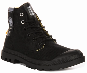 Palladium Pampa Hi Surplus In Black Climb Walk