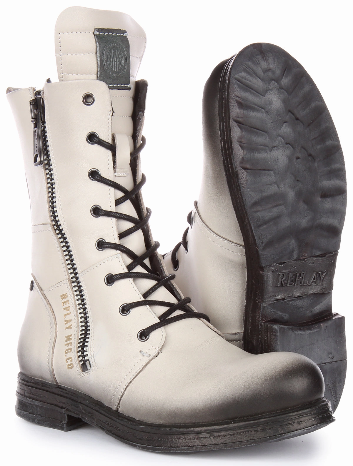 Mountaineering Replay Evy In Off White Black For Women