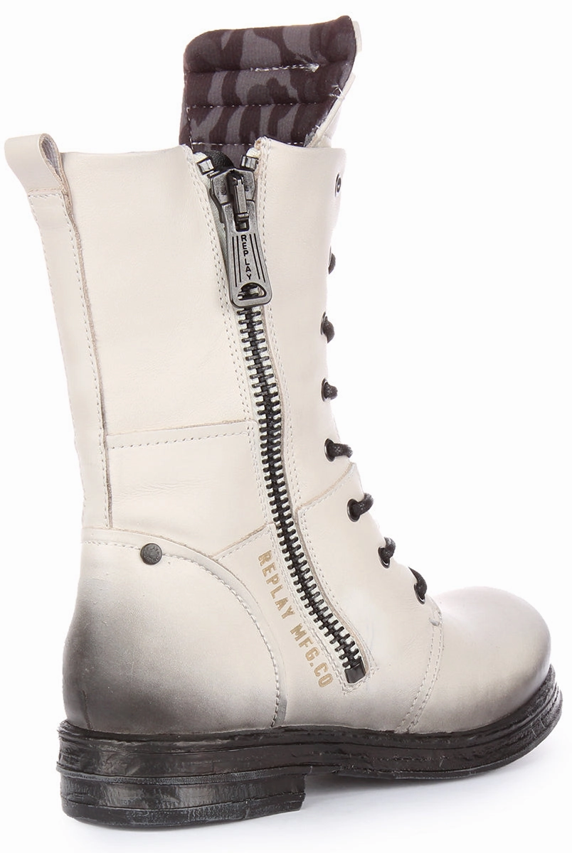 Mountaineering Replay Evy In Off White Black For Women