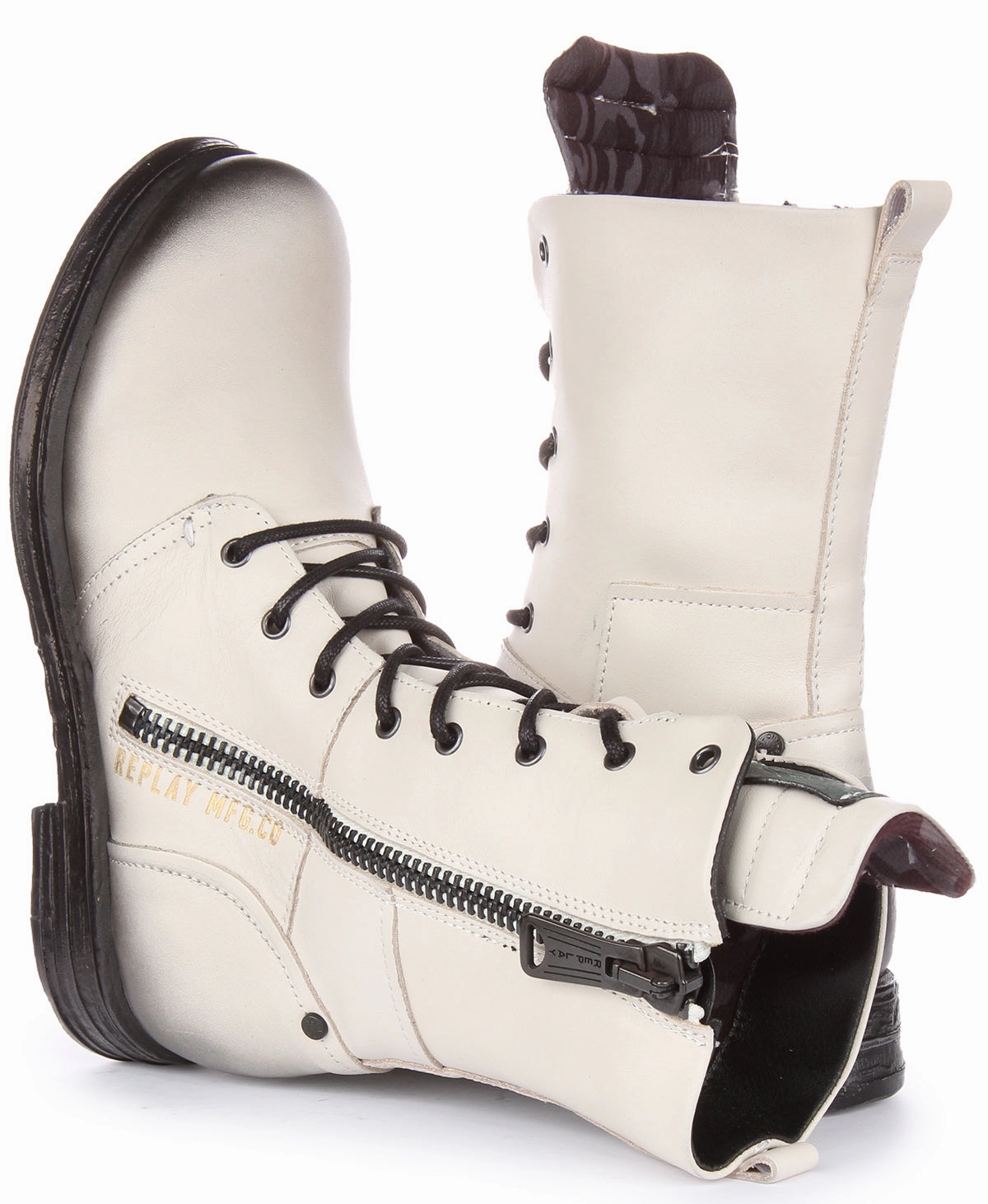 Mountaineering Replay Evy In Off White Black For Women