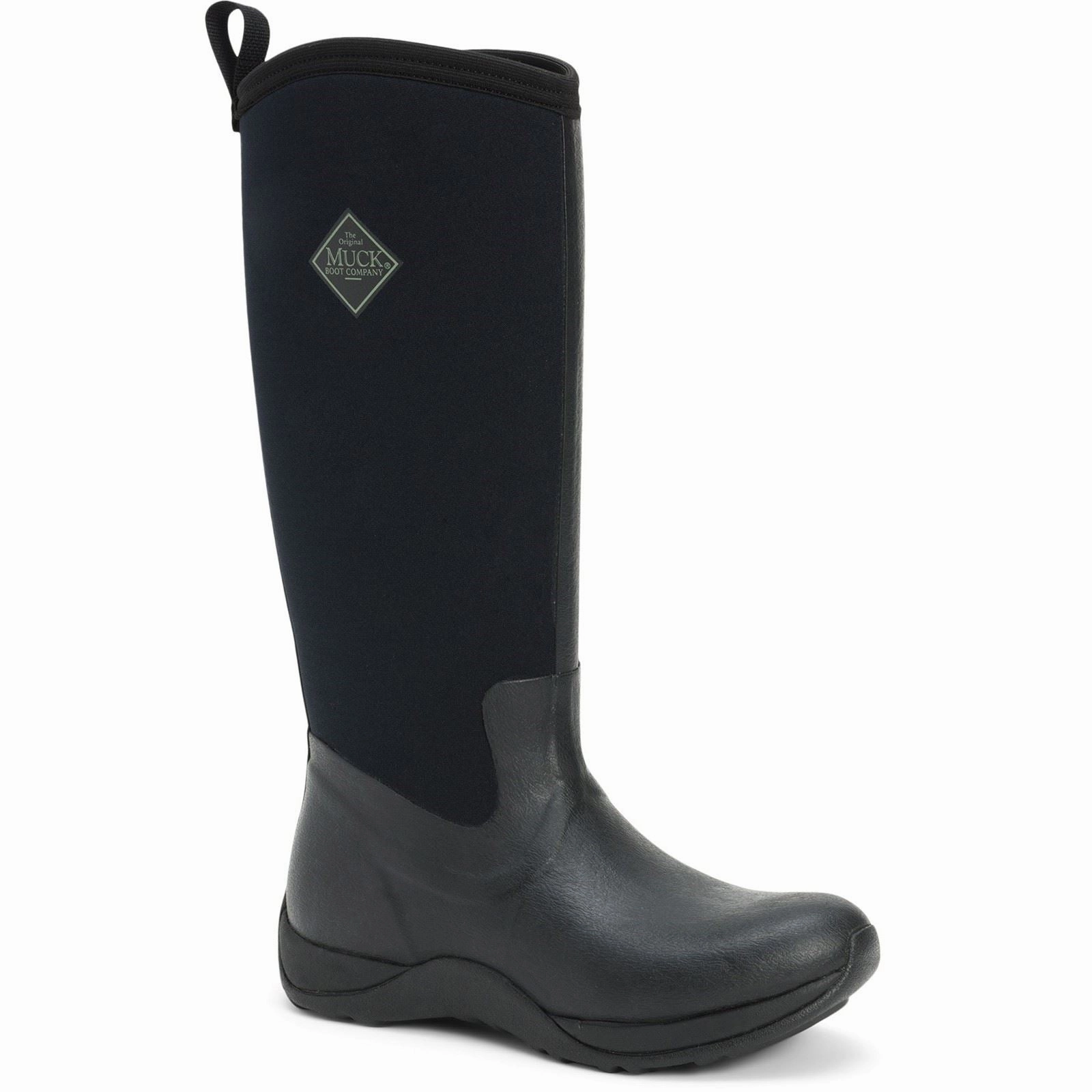Muck Boots Arctic Adventure Synthetic Black Wellington Boots Outdoor functionality
